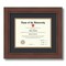 ArtToFrames 8x10 inch Diploma Frame - Framed with Black and Gold Mats, Comes with Regular Glass and Sawtooth Hanger for Wall Hanging (D-8x10)